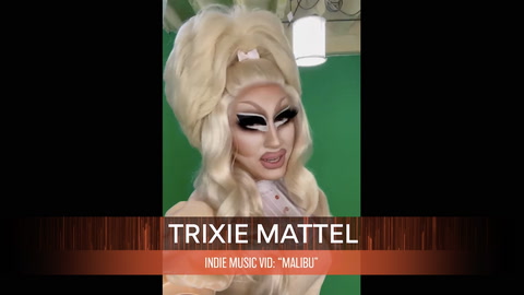 Trixie Mattel, winner for INDIE MUSIC VIDEO