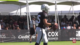Raiders Training Camp Day 11: Day 2 of Joint Practice with the Rams – VIDEO