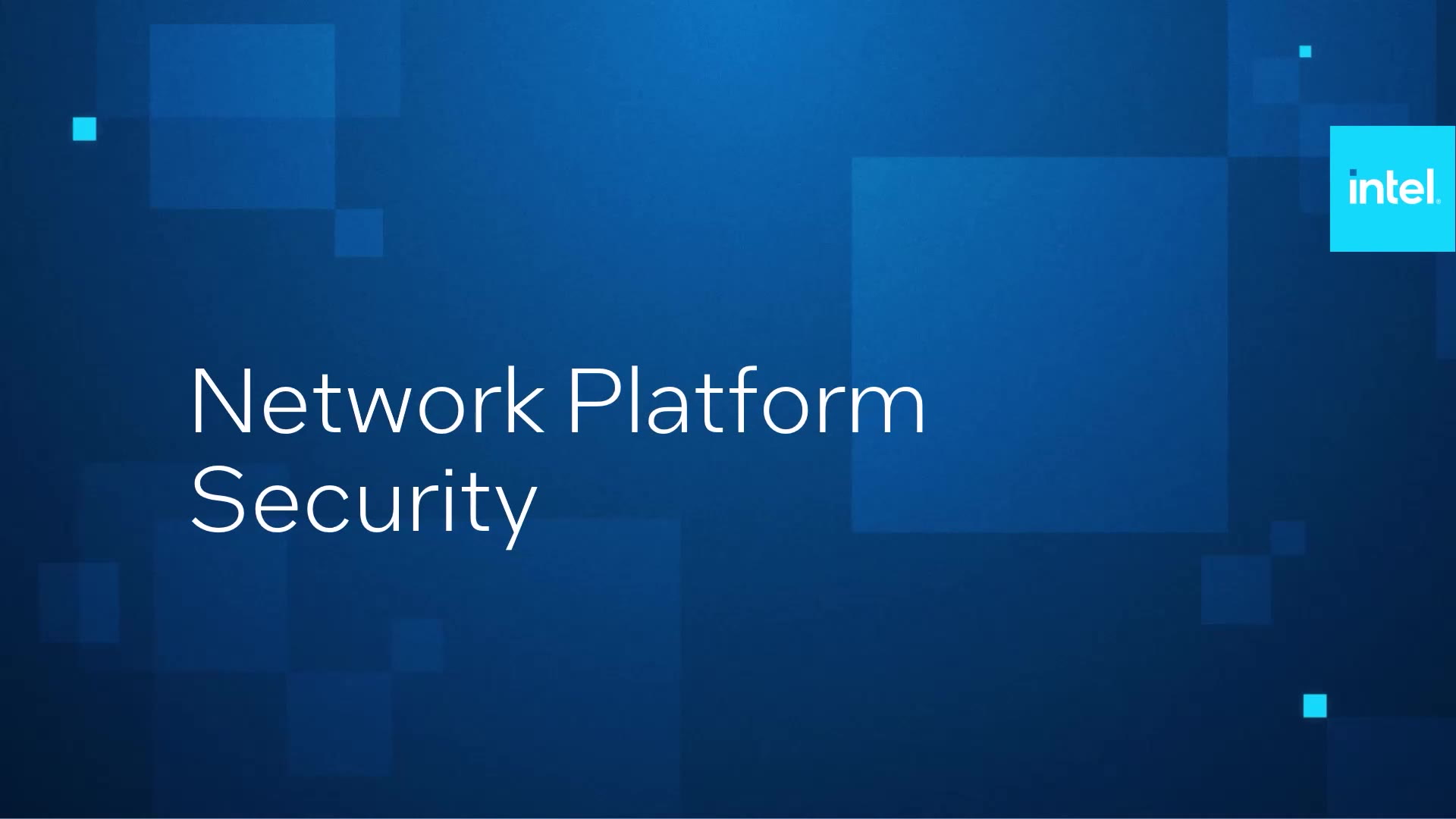 Network Platform Security