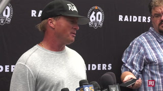 Jon Gruden Does Not Think Raiders Are Distracted – VIDEO