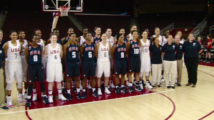 Highlights of USA Women's National Team's 88-84 Win Over USA Select Team