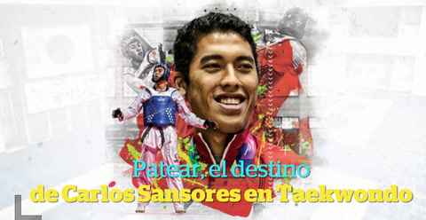 Patear, el destino de Carlos Sansores en Taekwondo