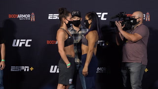 UFC on ESPN 10 staredowns – VIDEO