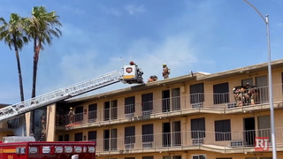 Resident of apartment complex where fire occurred said he didn’t hear fire alarm – Video