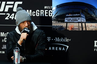 Conor McGregor says he’d be honored to be the first to fight at Allegiant Stadium