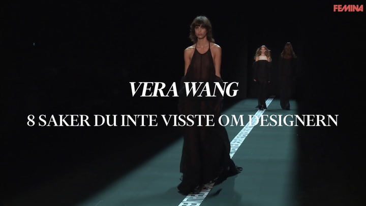TV: 8 saker du inte visste om designern Vera Wang