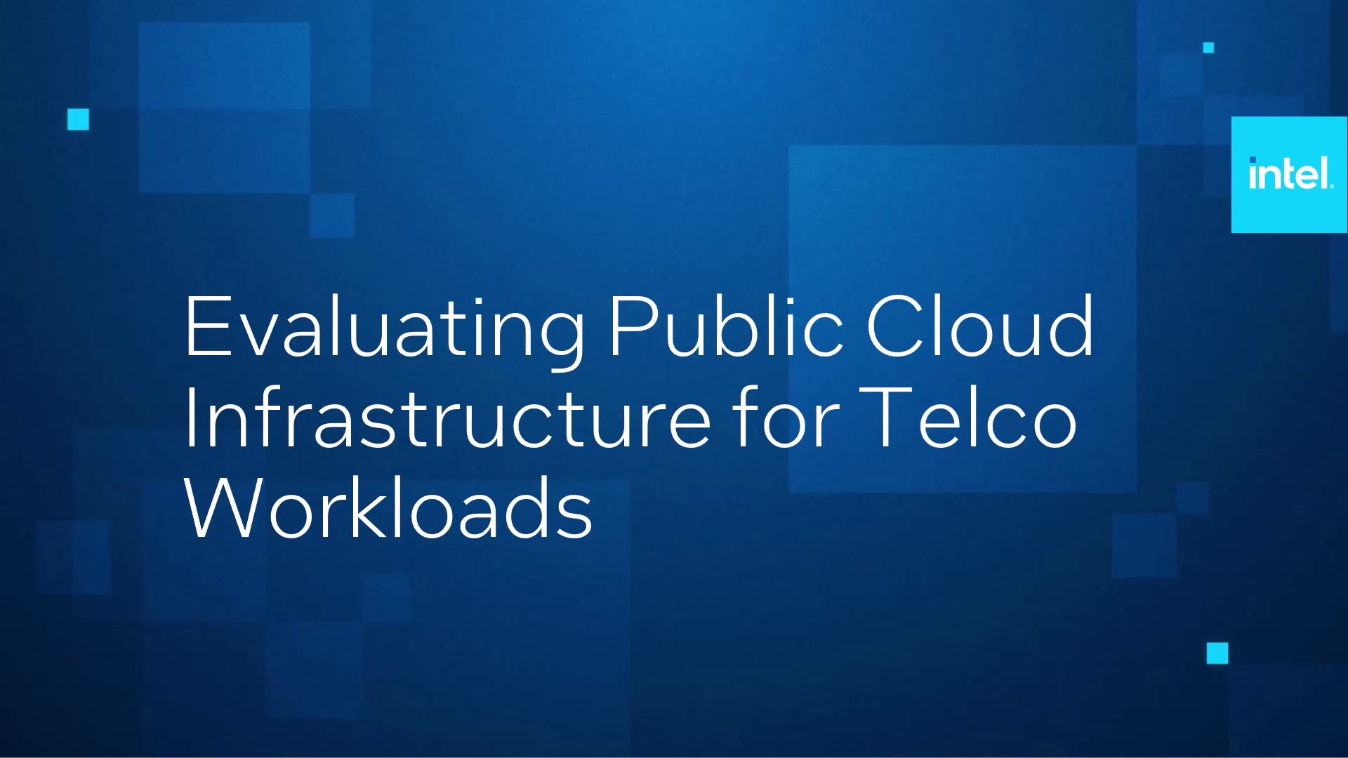 Chapter 1: Telco Cloud Benchmarking  