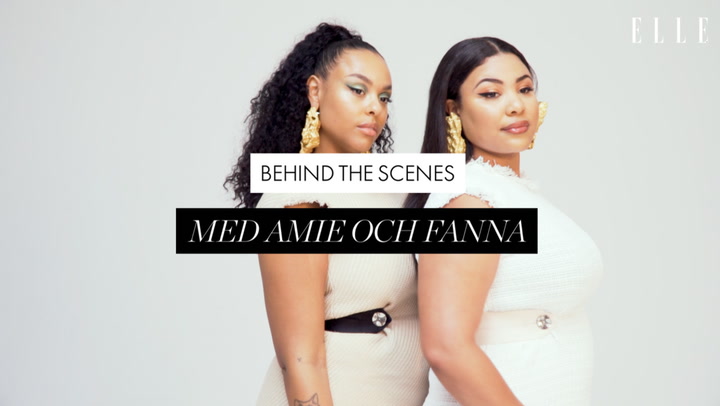 TV: Behind the scenes – med Amie &amp; Fanna