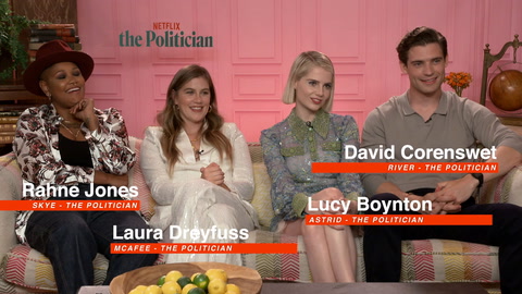 The cast of ‘The Politician’ on sexual fluidity in high school politics