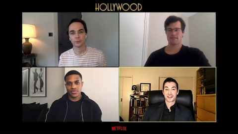 Jeremy Pope, Jim Parsons & Jake Picking dish on the ‘Hollywood’ casting couch