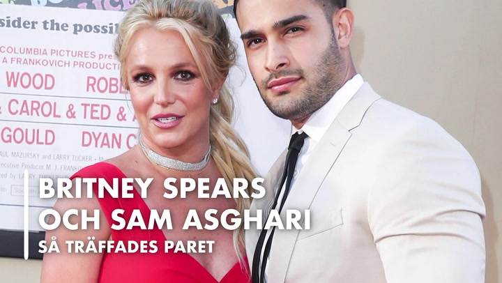 TV: Britney Spears och Sam Asghari – så träffades paret