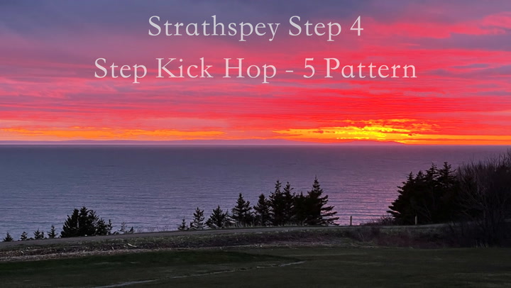 Novice Strathspey Step 4