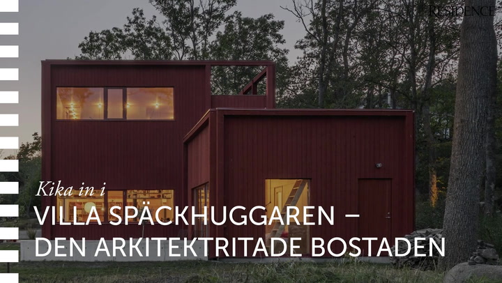 Kika in i Villa Späckhuggaren - arkitektdrömmen i Västra Götaland