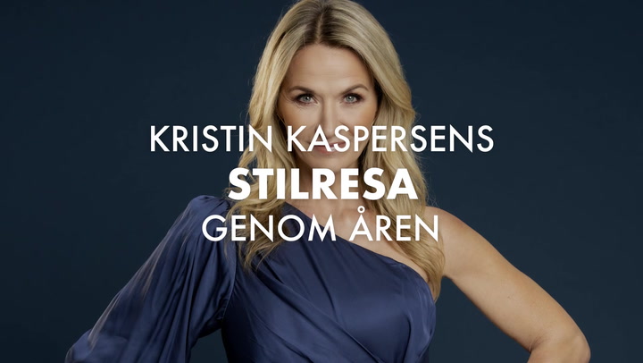 TV: Här är Kristin Kaspersens stilresa genom åren