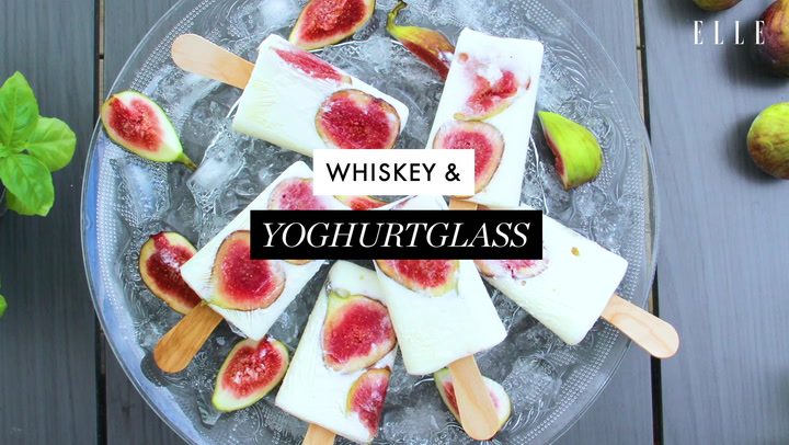 Whiskey & yoghurtglass – så gör du lyxigaste pinnglassen i sommar