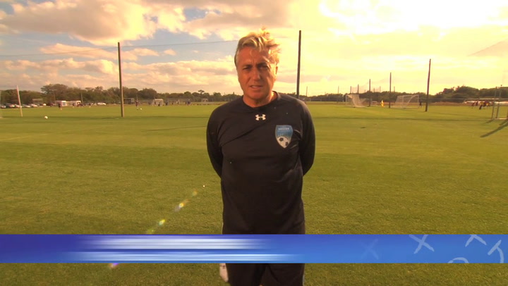 (2 of 4) Crossing Near and Far Post - Crossing Series by IMG Academy Soccer Program