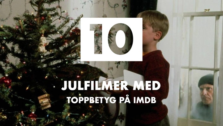 10 julfilmer med toppbetyg på IMDb