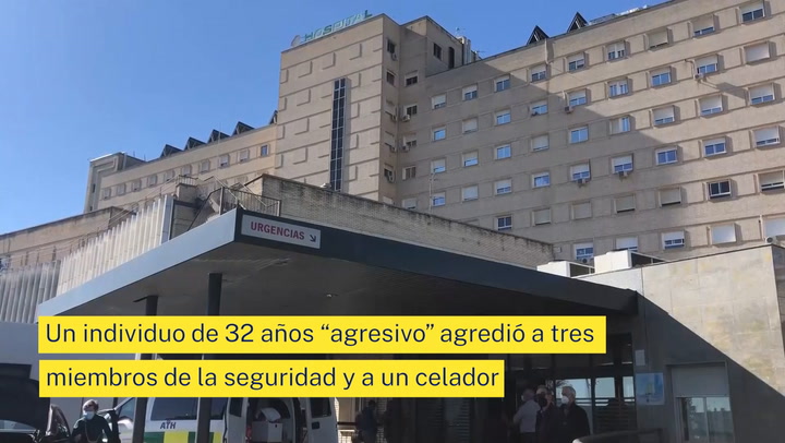 Atacan a un vigilante con un arma blanca en el hospital de Virgen de Valme de Sevilla