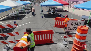 Downtown Las Vegas streets closed for outdoor dining – Video