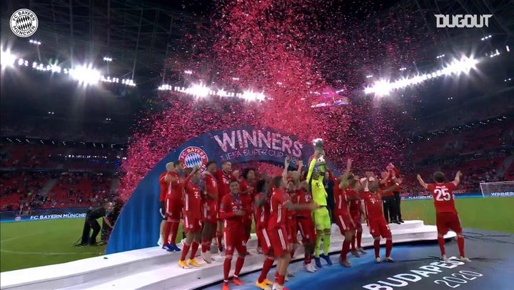 Bayern Munich win the European Super Cup - Videos