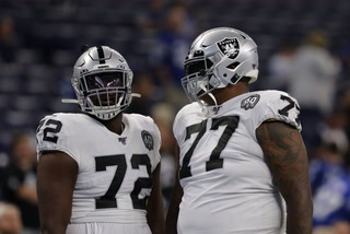 Raiders’ Trent Brown Doubtful, Tyrell Williams Out Sunday Vs Packers – VIDEO