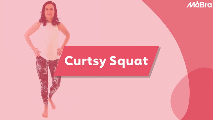 TV: Månadens övning – Cursty Squat