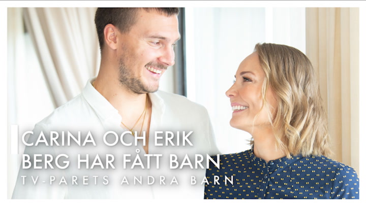 Carina och Erik Berg har fått barn