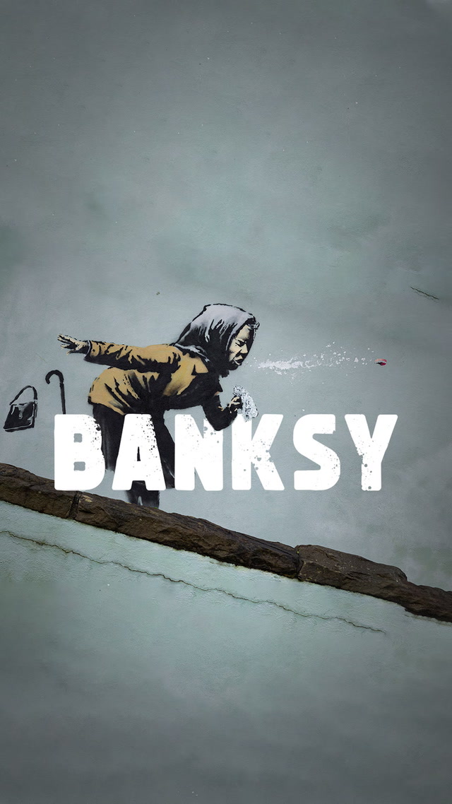 Banksy'nin son eseHAAPŞUU!