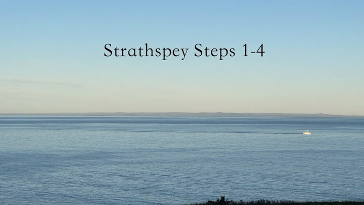 Novice Strathspey Steps 1-4