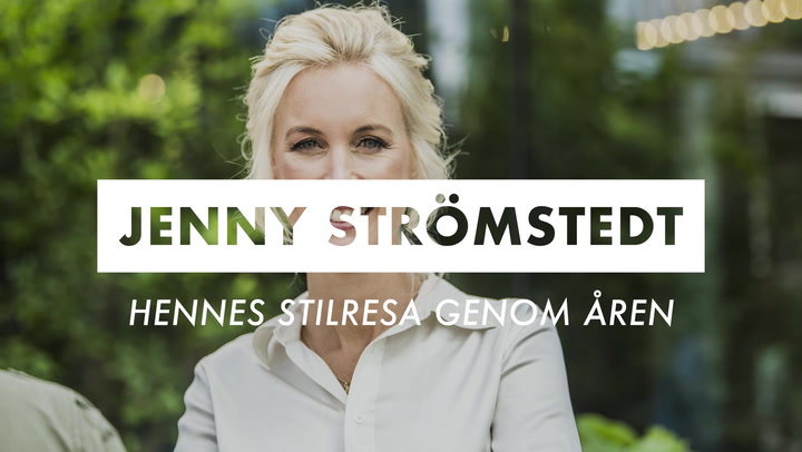 TV: Se Jenny Strömstedts stilresa genom åren