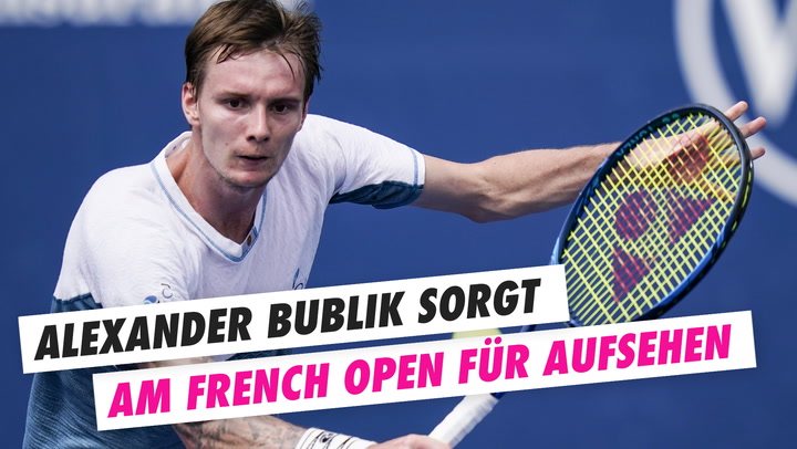 French Open Alexander Bublik Argert Gegner Mit Aufschlagen Von Unten Watson