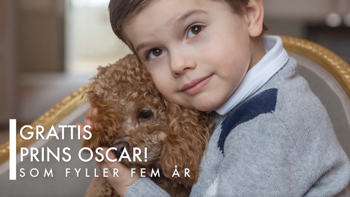 Prins Oscar fyller fem år