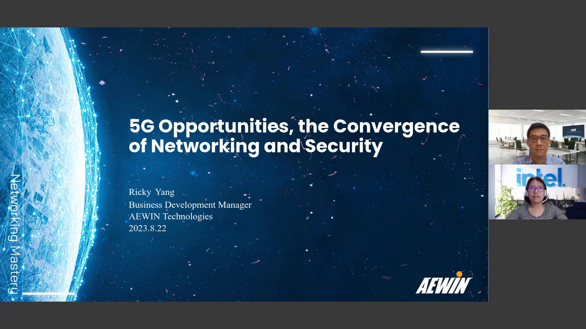 5G Opportunities, the Convergence of Networking and Security