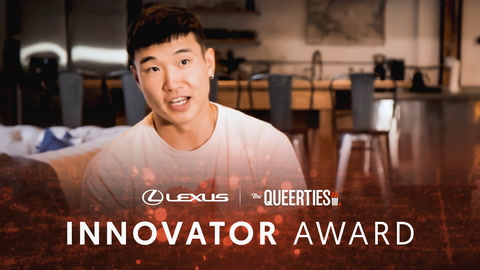 Joel Kim Booster, Innovator Award nominee at the Queerties