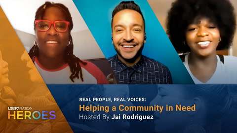 Jai Rodriguez hosts REAL PEOPLE, REAL VOICES: Helping a Community in Need