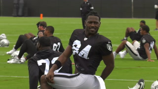 Antonio Brown Practices with Raiders in Alameda – VIDEO