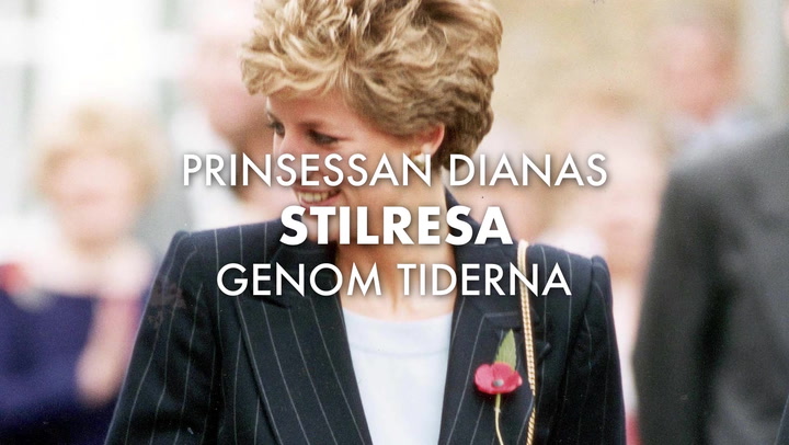 Prinsessan Dianas stilresa genom tiderna