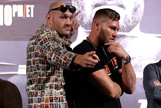 Tyson Fury says it is a great experience to fight in Las Vegas