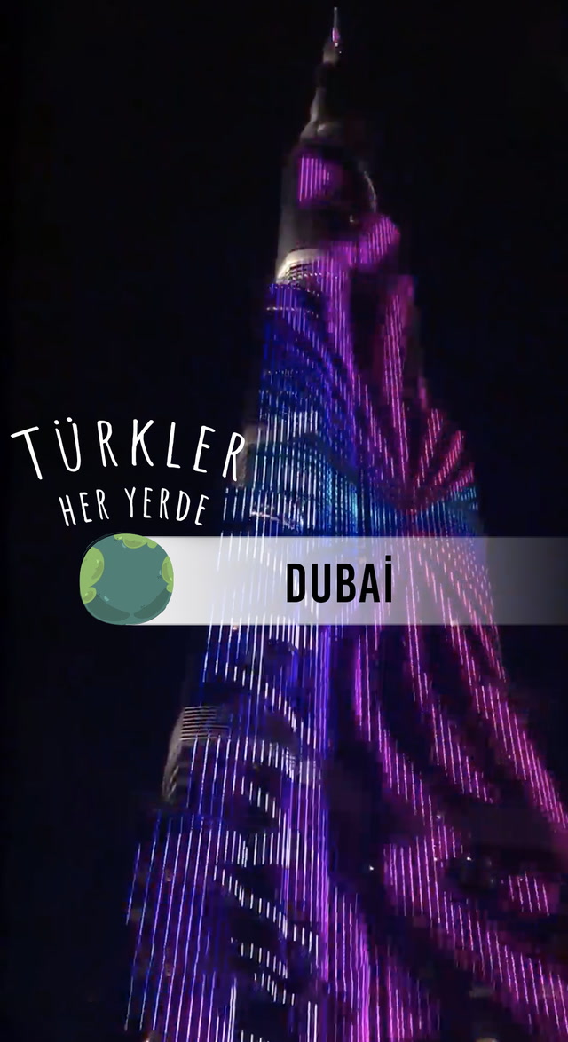 Türkler Her Yerde - Dubai - Işıltılı meydanlar