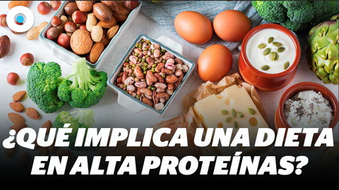 Aprende de qué forma funciona la dieta en alta proteínas l #bienestar