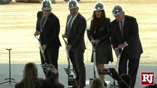 Raiders Hold Groundbreaking Ceremony For Henderson Practice Facility