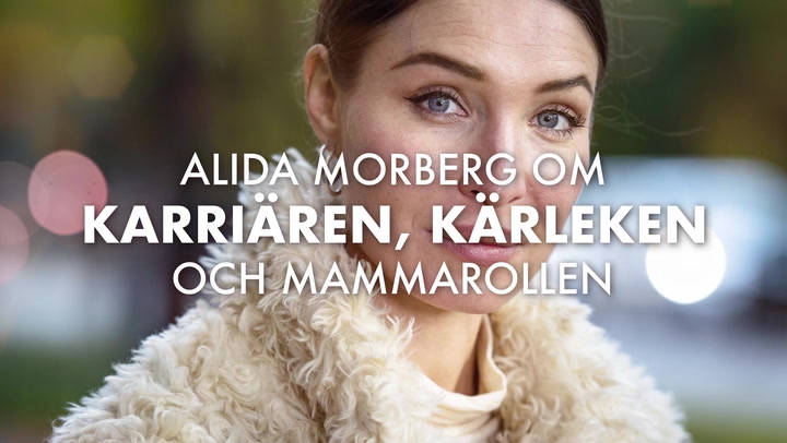 TV: Alida Morberg om karriären, kärleken och mammarollen
