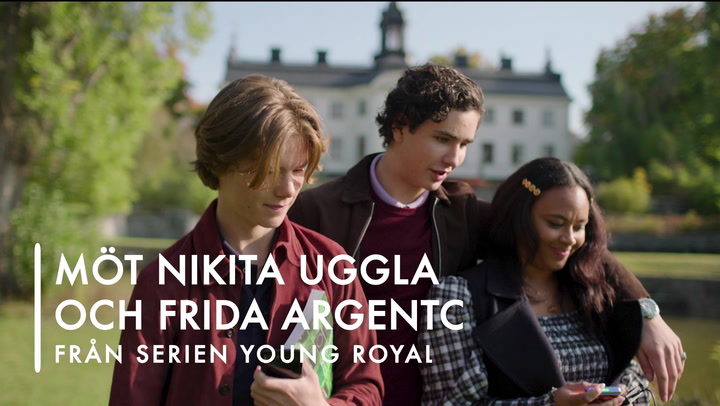 TV: Möt Nikita Uggla och Frida Argento från serien Young Royals