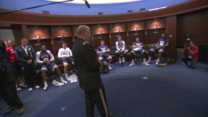 General Dempsey Addresses Men's National Team