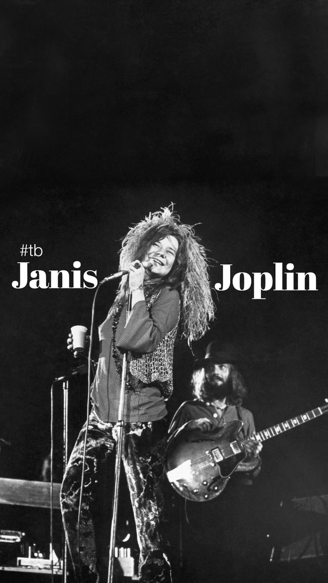 Bugün günlerden Janis Joplin