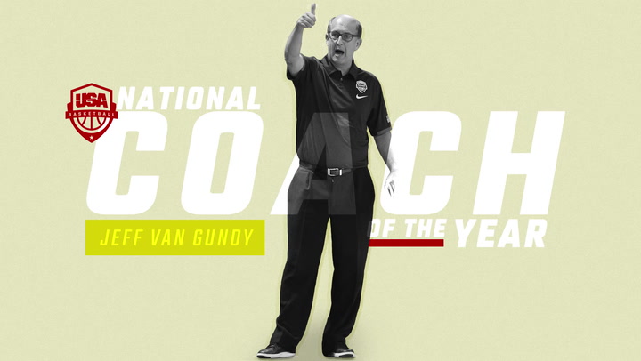2017 USA Basketball National Coach of the Year - Jeff Van Gundy