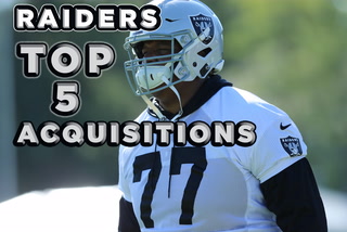 The Raiders’ Top 5 Acquisitions in 2019