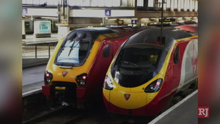 Virgin Trains looks to get passengers to Allegiant Stadium – Video