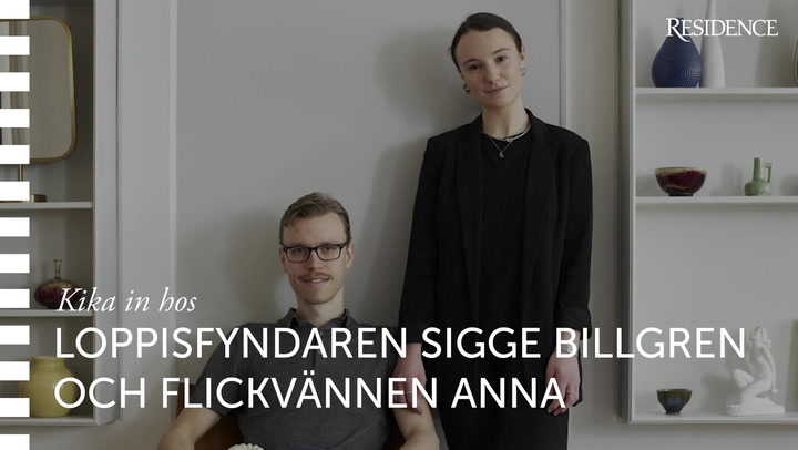TV: Kika in hos loppisfyndaren Sigge Billgren