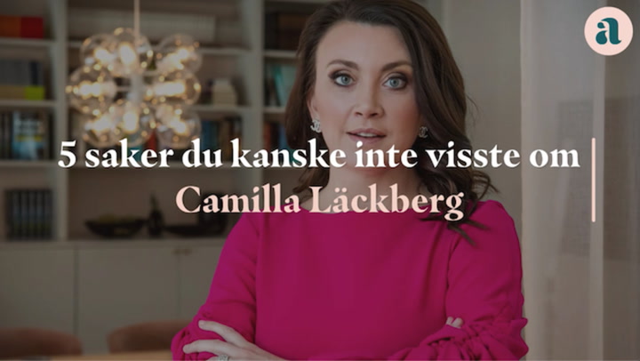 5 saker du kanske inte visste om Camilla Läckberg